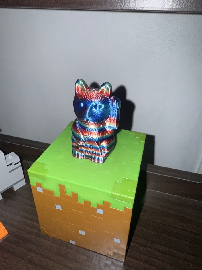 Lucky Cat print